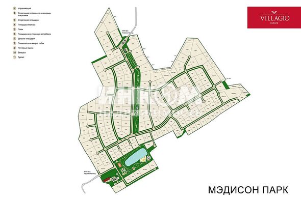 Коттеджный поселок Мэдисон парк: . Новорижское ш., 26 км от МКАД