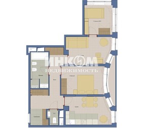 3-комн. квартира