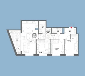 4-комн. квартира