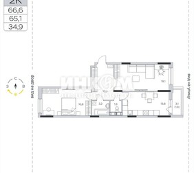2-комн. квартира