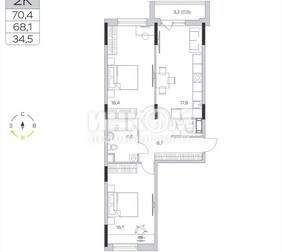 2-комн. квартира