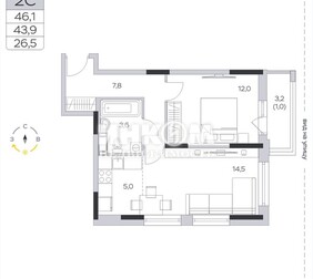 1-комн. квартира