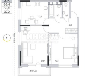 2-комн. квартира