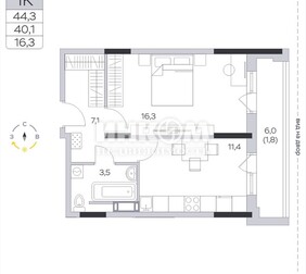 1-комн. квартира