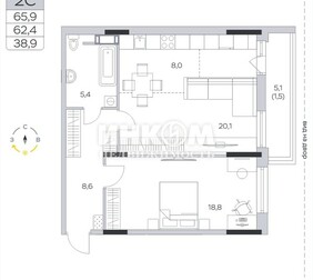 2-комн. квартира
