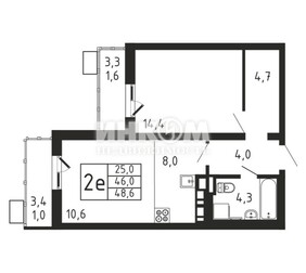 2-комн. квартира
