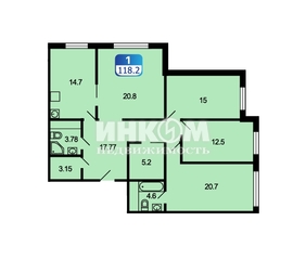 4-комн. квартира