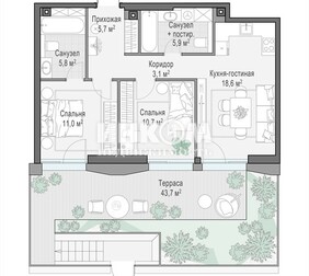 2-комн. квартира