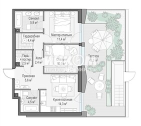 2-комн. квартира