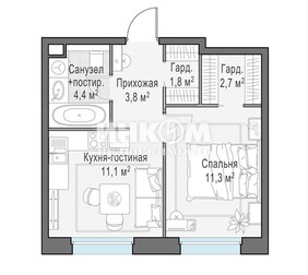 1-комн. квартира