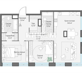 4-комн. квартира