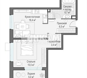 2-комн. квартира