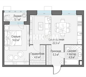 2-комн. квартира