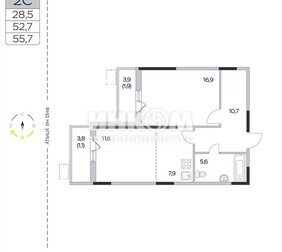 2-комн. квартира