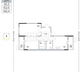 2-комн. квартира