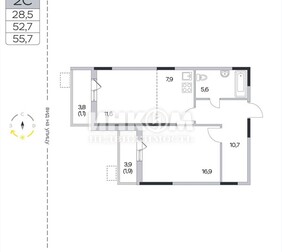 2-комн. квартира