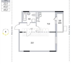 1-комн. квартира