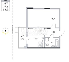 1-комн. квартира