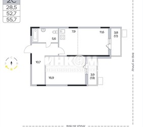 2-комн. квартира