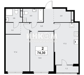 2-комн. квартира