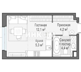 1-комн. квартира