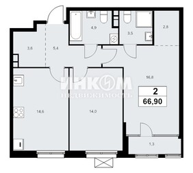 2-комн. квартира