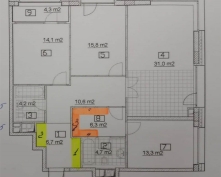 Купить трехкомнатную квартиру в Москве, Гжатская ул