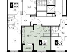 Купить однокомнатную квартиру в Подмосковье, 