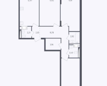 Купить трехкомнатную квартиру в Подмосковье, 