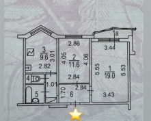 Купить двухкомнатную квартиру в Москве, Бирюсинка ул
