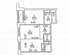 Купить двухкомнатную квартиру в Москве, Старопетровский проезд