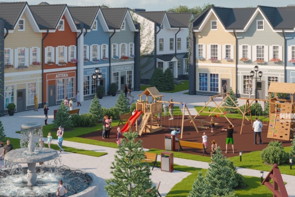 Коттеджный поселок ЖК Мечта: Дома. Рогачевское ш., 23 км от МКАД